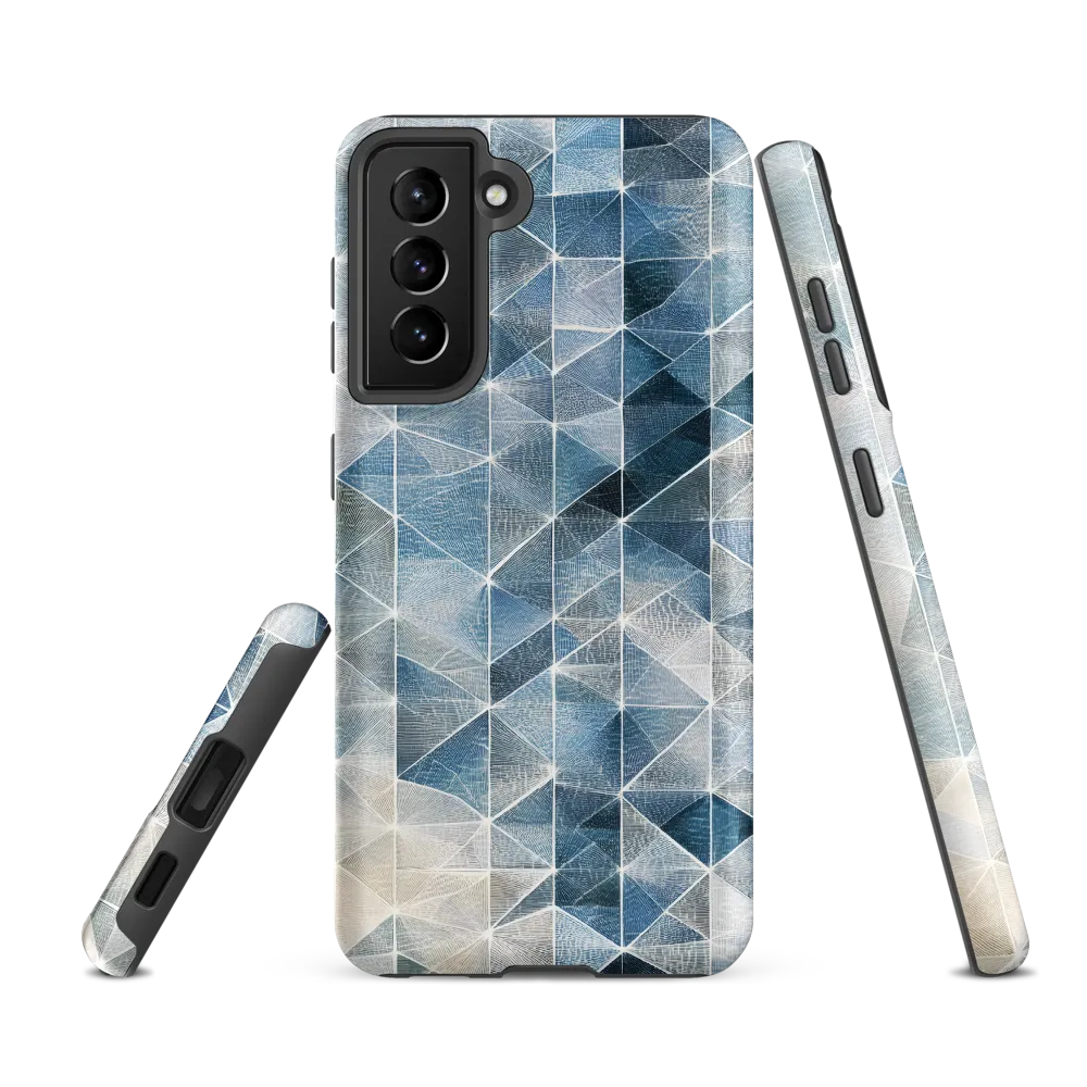 Geometric Harmony in Blue