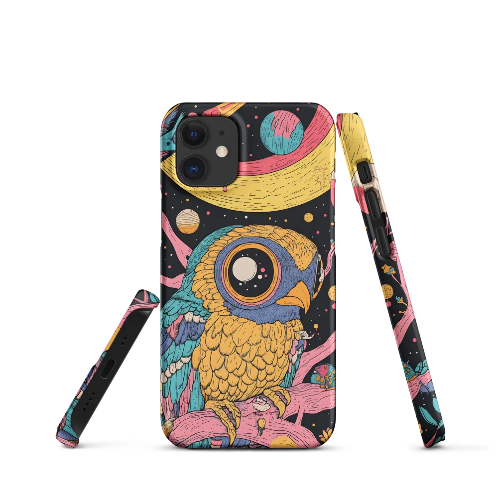 Whimsical Cosmic Owl
