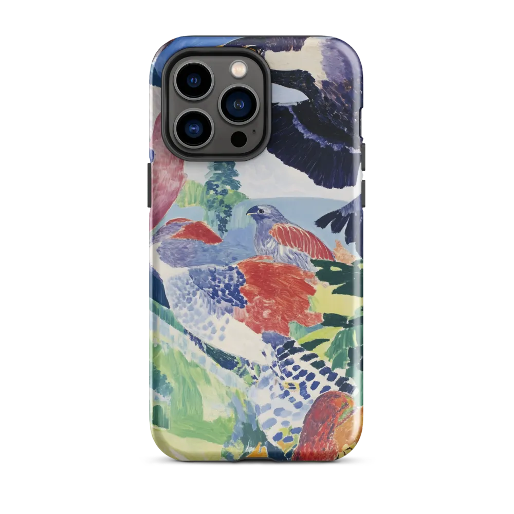 Symphony of Birds | Phone Case |  14 Pro Max | Tough Case | Glossy