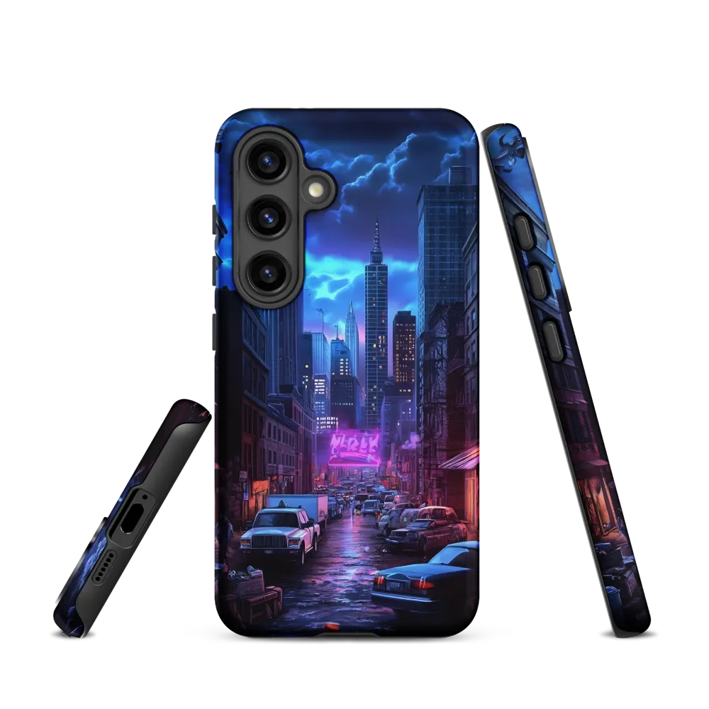 Urban Mystique: A Cyberpunk Night