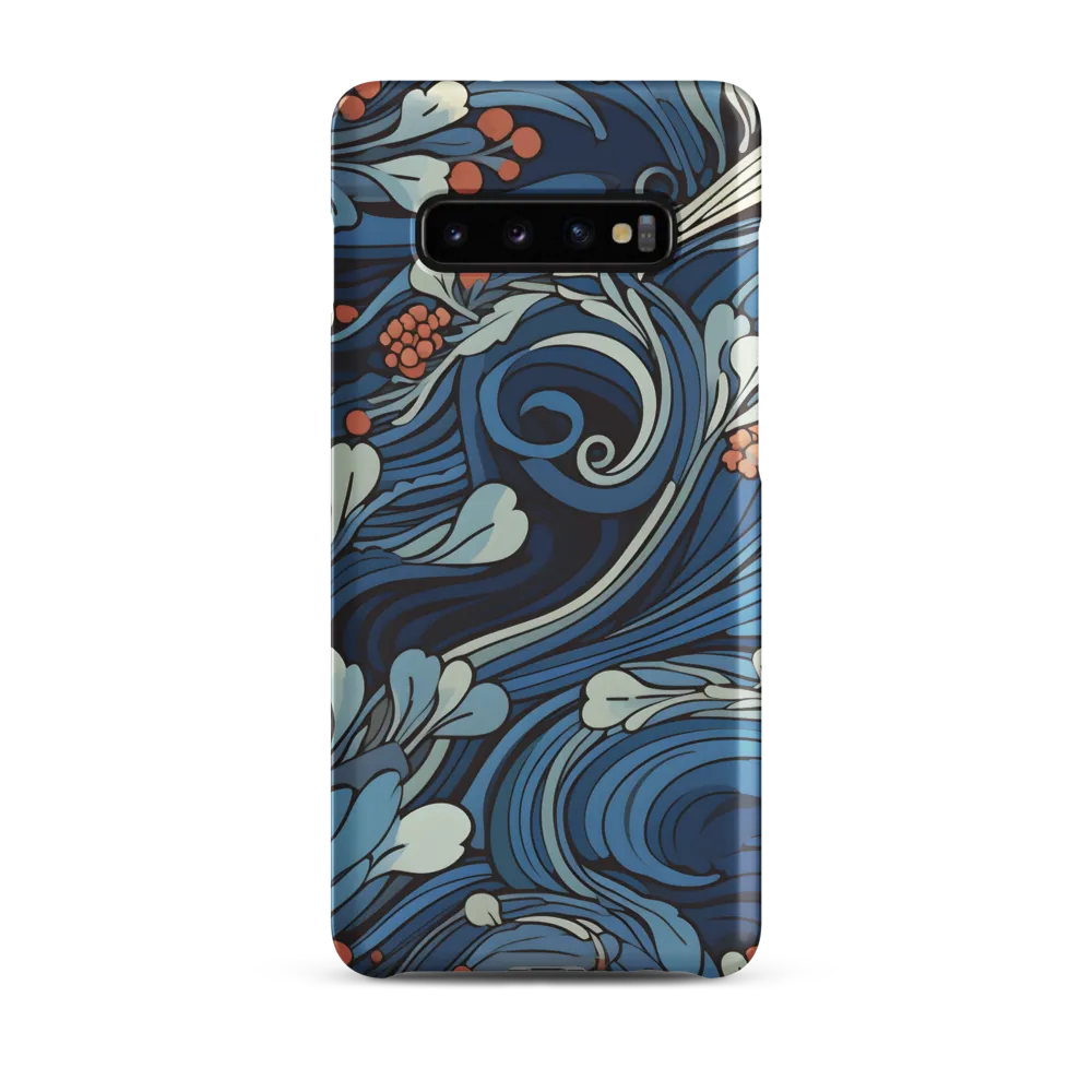 Nature's Elegance: An Oceanic Tapestry | Phone Case |  S10 Plus | Snap Case | Matte