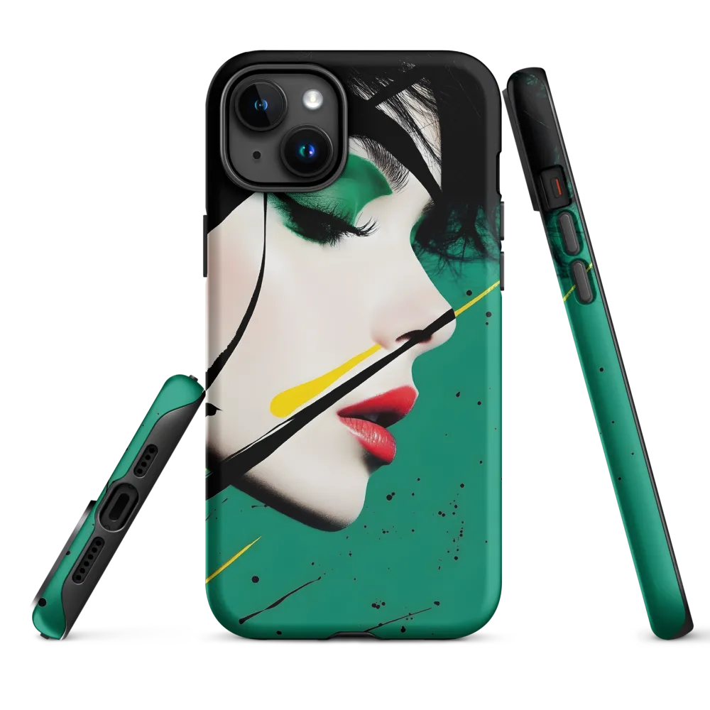 Whispers of Elegance and Boldness | Phone Case |  15 Plus | Tough Case | Matte