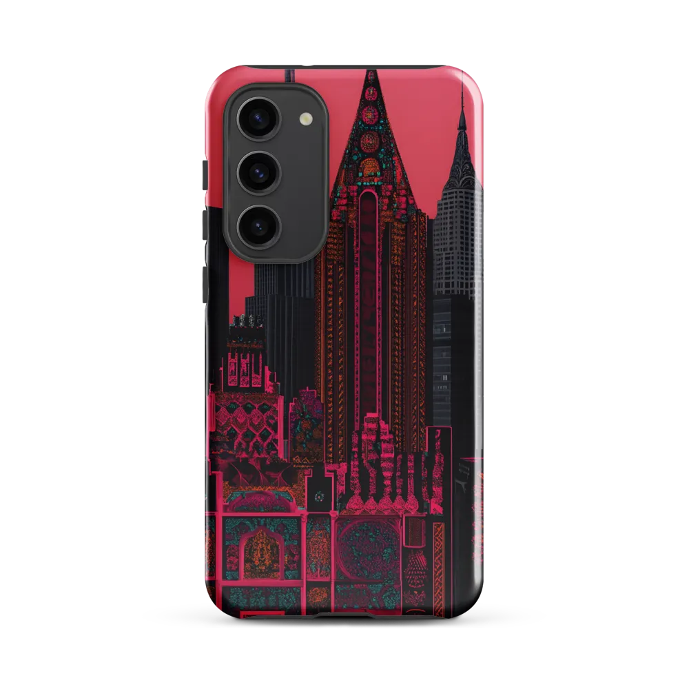 Urban Vibrance: A Digital Exploration of Skyscrapers