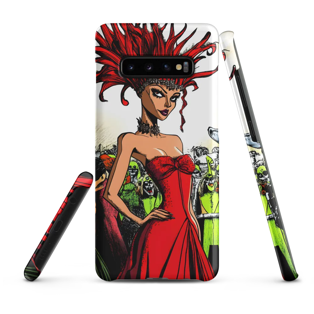 Fiery Elegance: A Fashion Statement