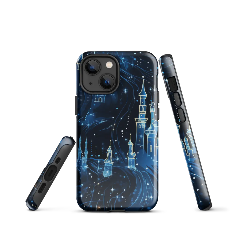 Dreamy Castles in a Starry Sky