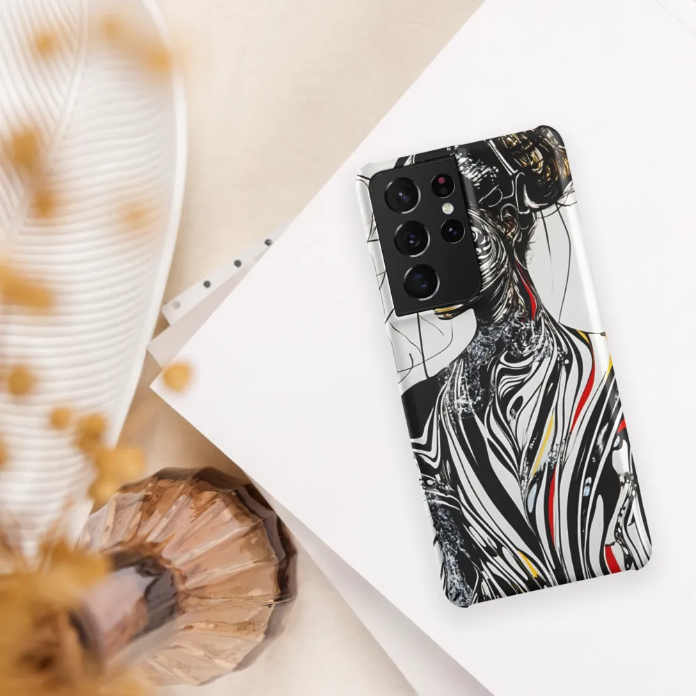 Whispers of the Abstract | Phone Case |  S21 Ultra | Snap Case | Matte