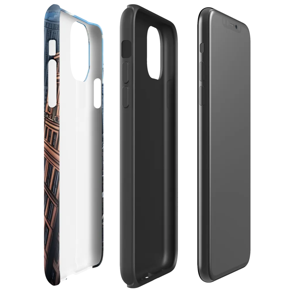 Skyline Symphony: A City in Motion | Phone Case |  11 Pro Max | Tough Case | Matte