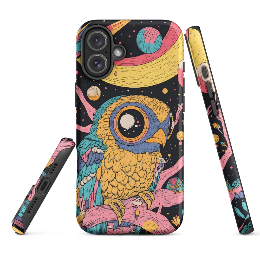 Whimsical Cosmic Owl