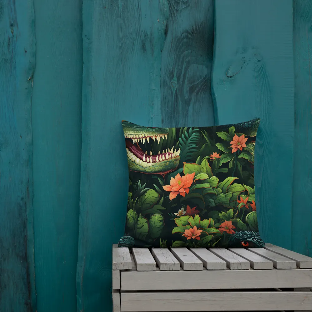 Into the Lush Unknown | Pillow | 18″×18″