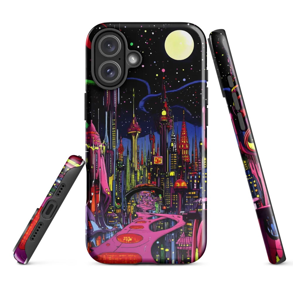Neon Dreams of a Futuristic City