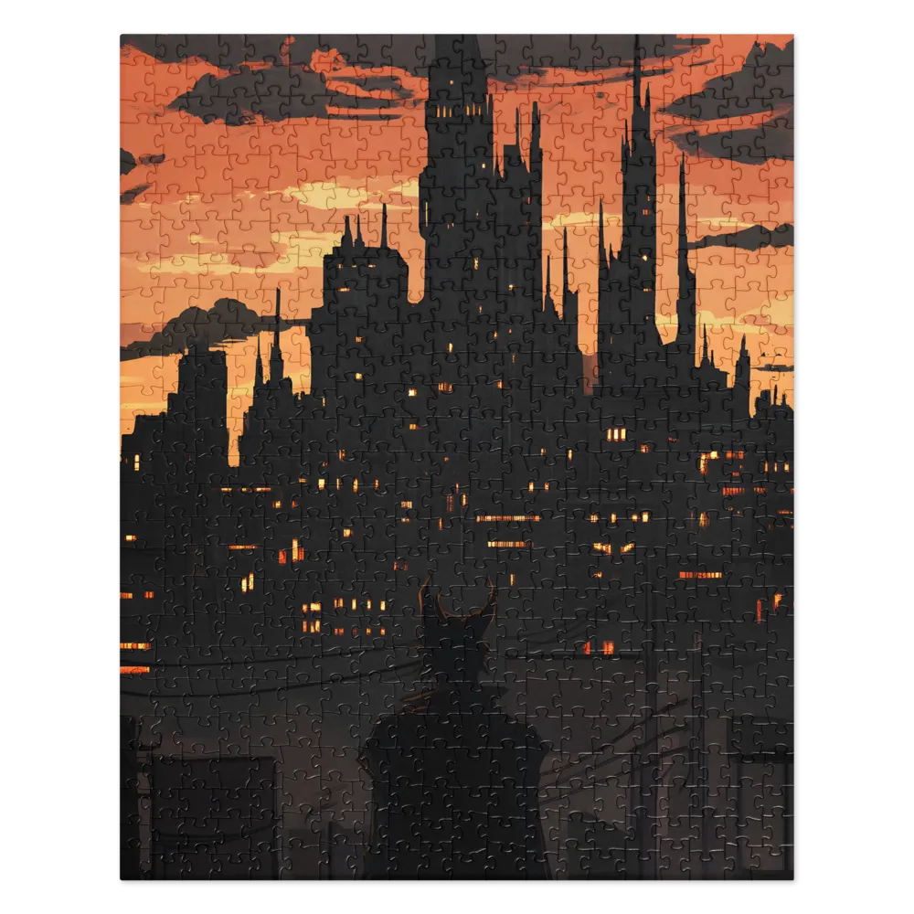 City of Shadows | Jigsaw Puzzle | 520 pieces