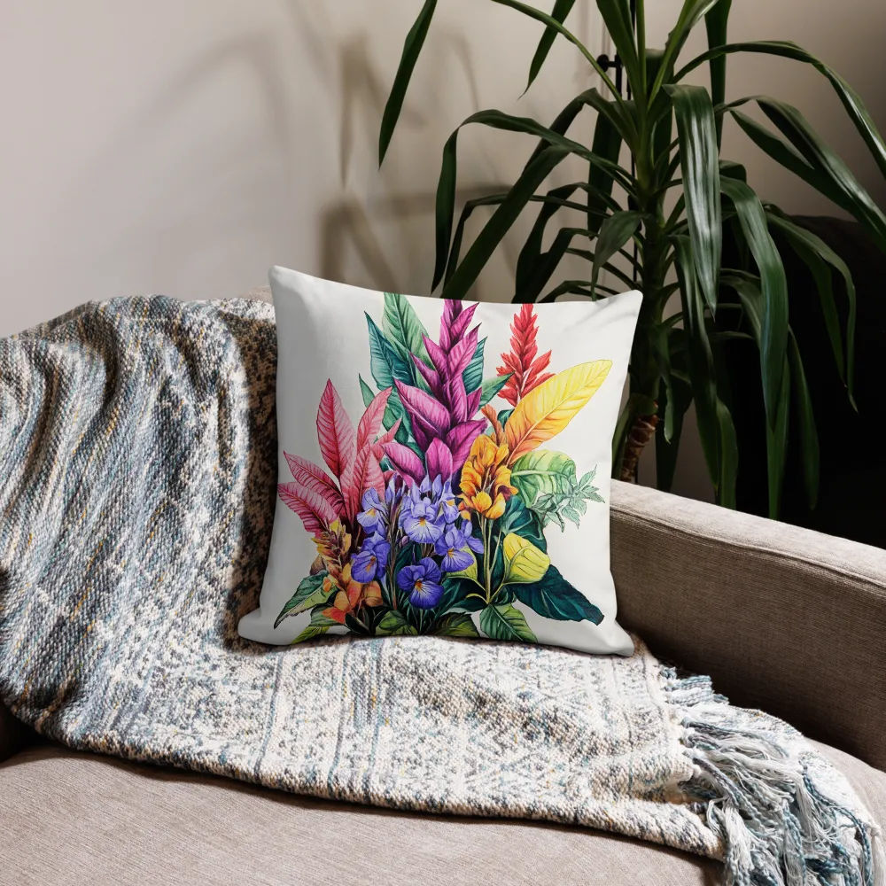 Tropical Symphony | Pillow | 18″×18″