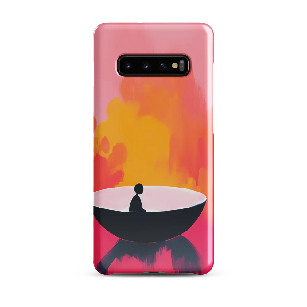 Reflections of Solitude | Phone Case |  S10 Plus | Snap Case | Glossy