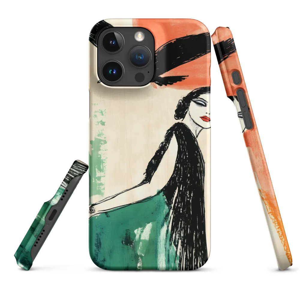 Elegance in Flight | Phone Case |  16 Pro Max | Snap Case | Matte