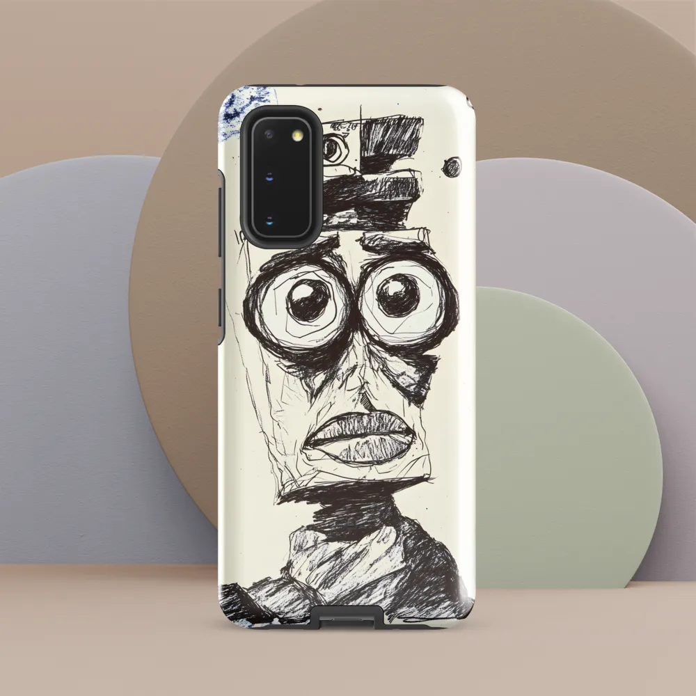 Abstract Surrealist Figure in Cubism