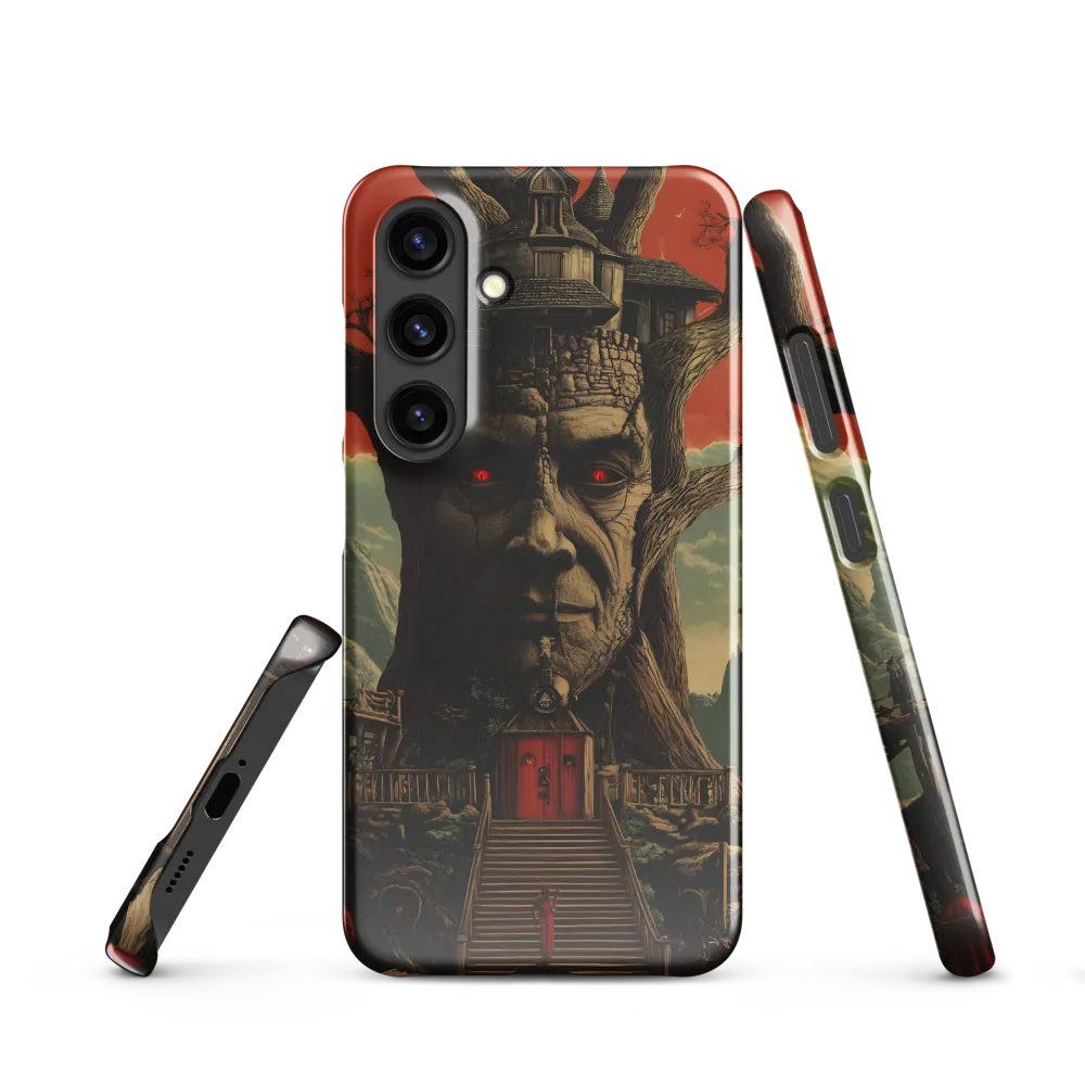The Enigmatic Guardian of the Grove | Phone Case |  S24 | Snap Case | Glossy