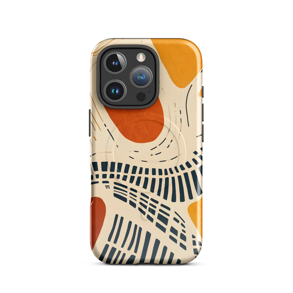 Urban Patterns in Harmony | Phone Case |  16 Pro | MagSafe® Tough Case | Glossy