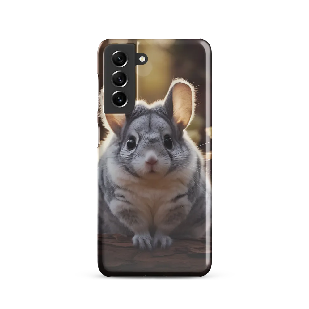 Curious Chinchilla in the Forest