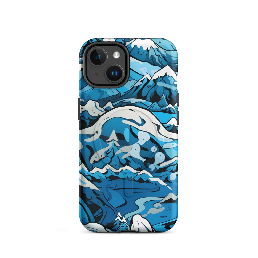 Frozen Harmony: A Blue Mountain Odyssey