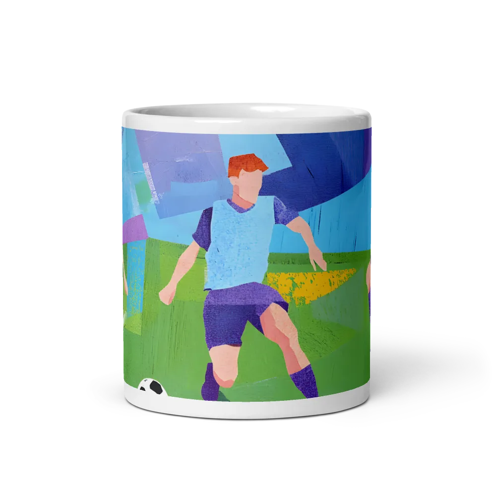 Dynamic Duel on the Field | Mugs | Multiple Sizes & Colors