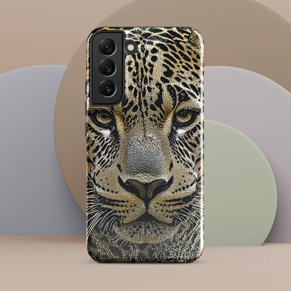 The Majestic Gaze: Portrait of a Leopard