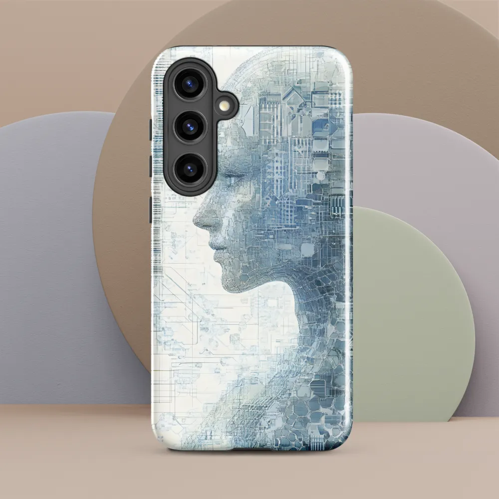 The Harmony of Human and Machine | Phone Case |  S24 Plus | Tough Case | Glossy