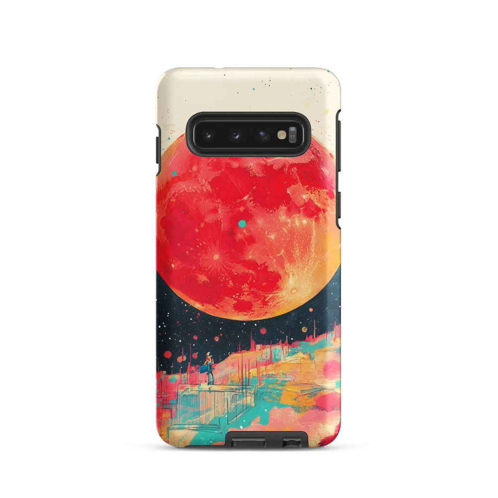 Crimson Dreams: A Lunar Exploration