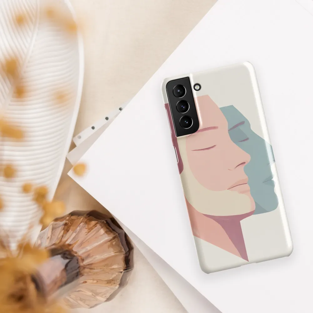 Dual Facets of Serenity | Phone Case |  S21 Plus | Snap Case | Glossy