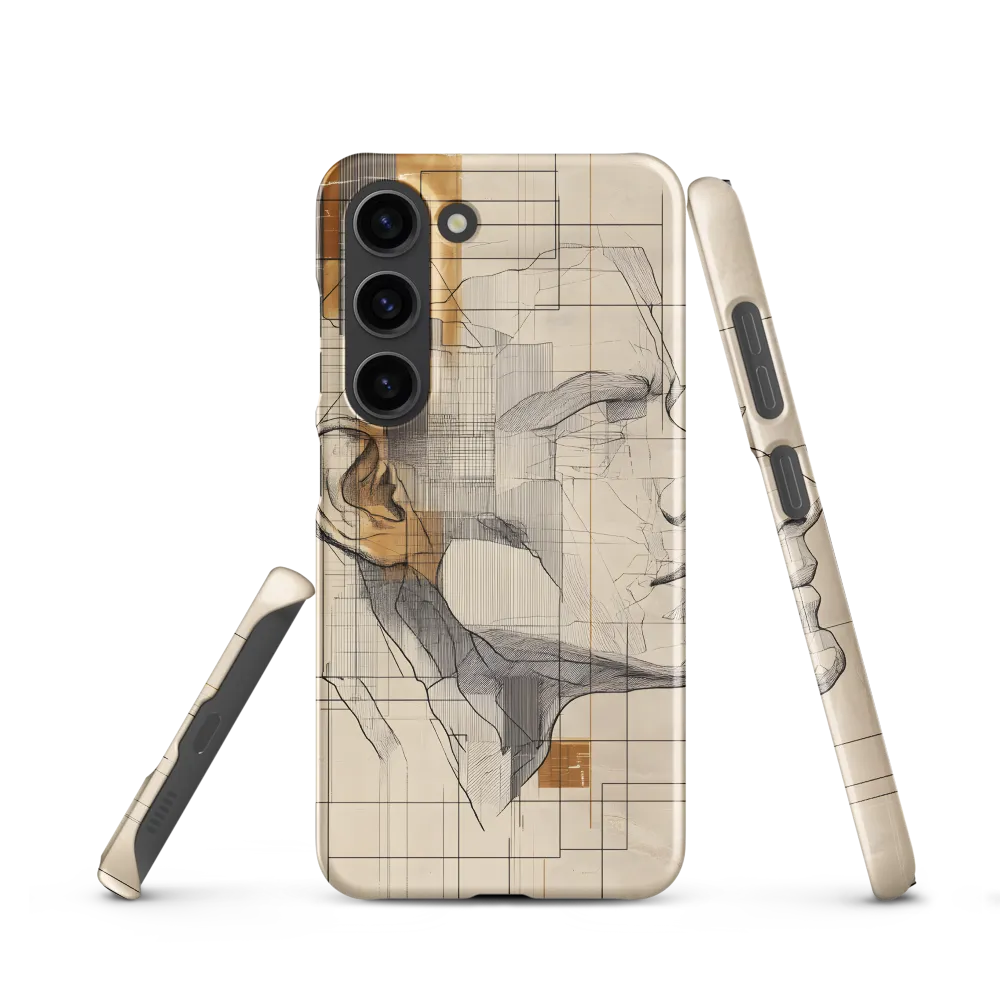 Geometric Reverie | Phone Case |  S23 | Snap Case | Matte