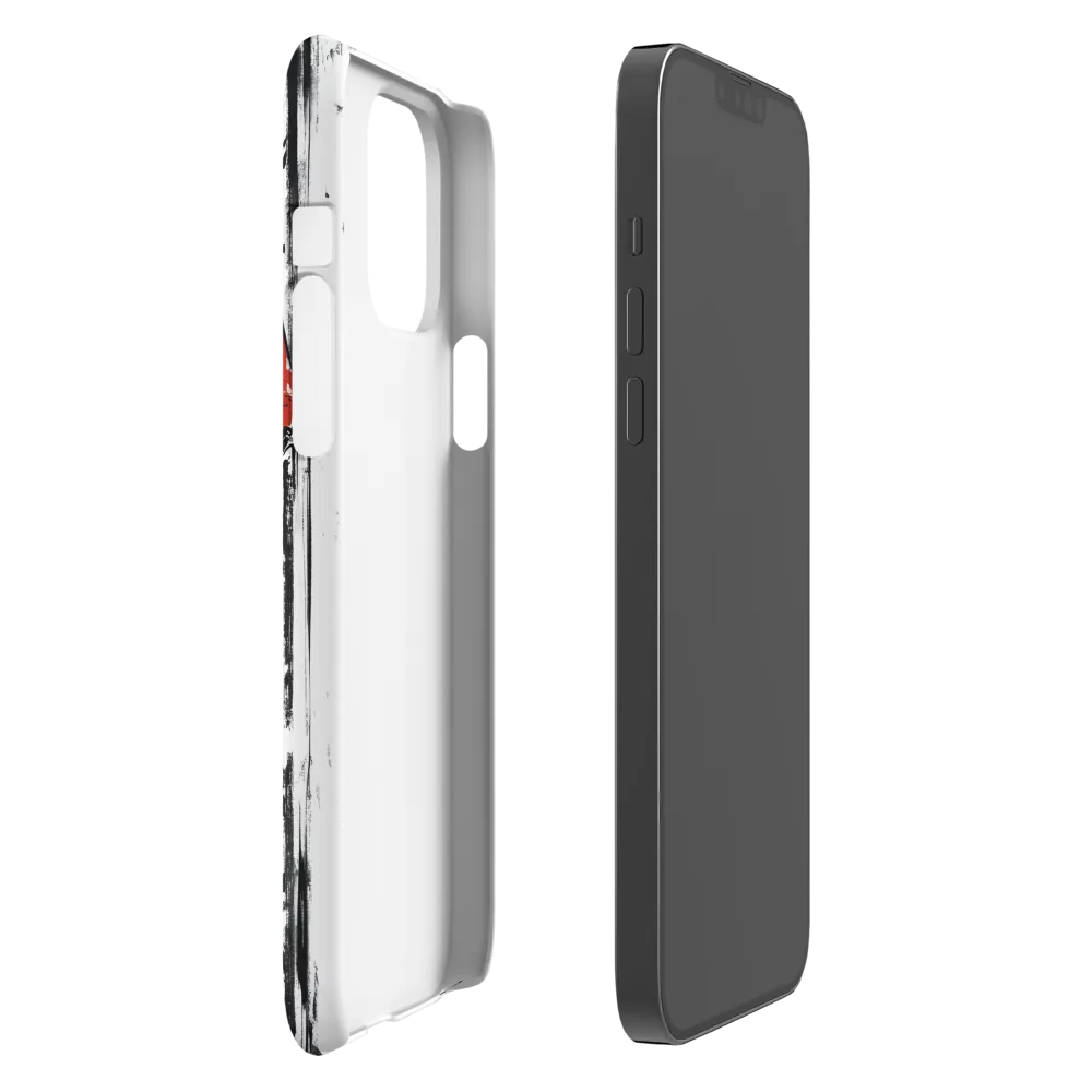 The Edgy Elegance | Phone Case |  13 Pro Max | Snap Case | Matte