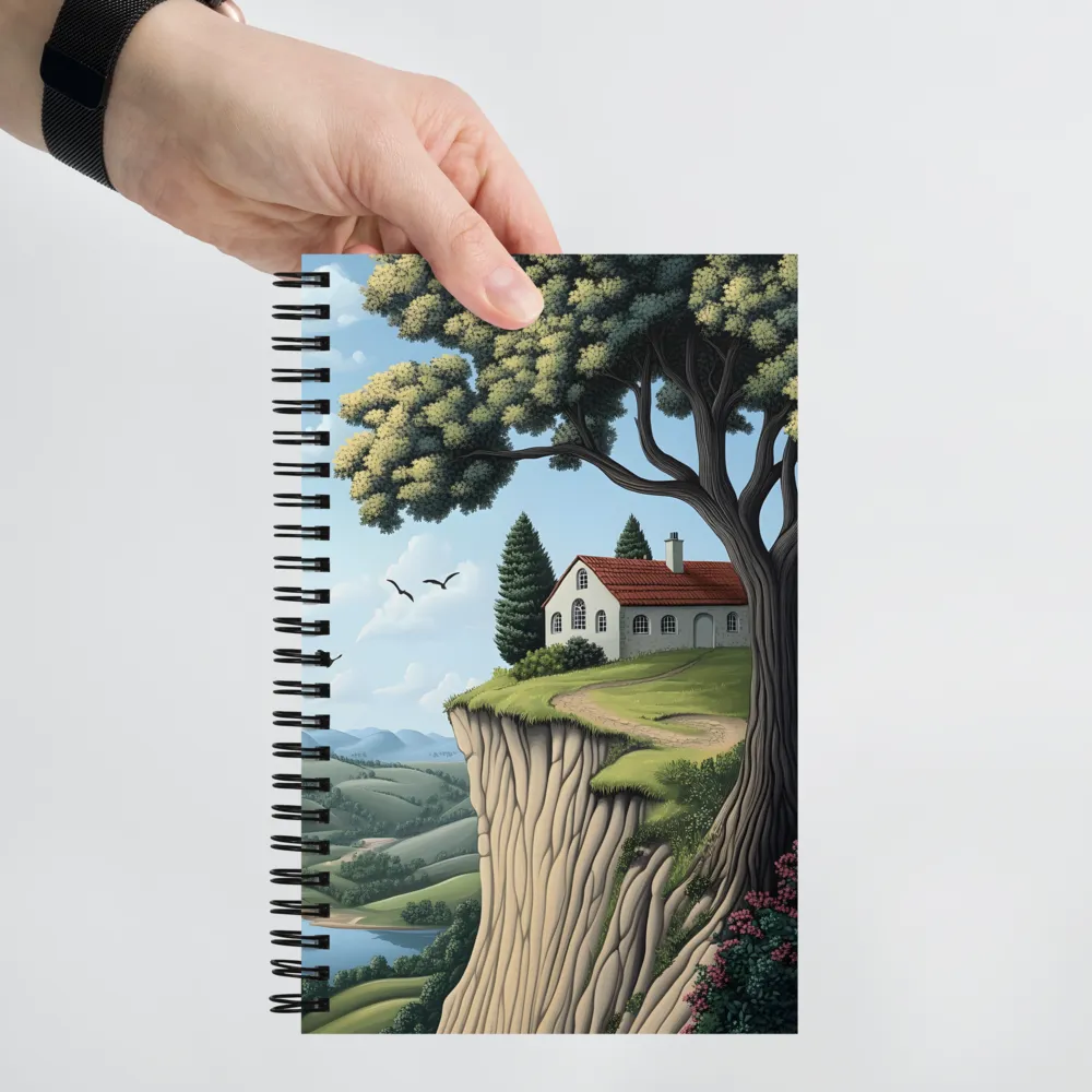 Cliffside Retreat | Spiral Notebook