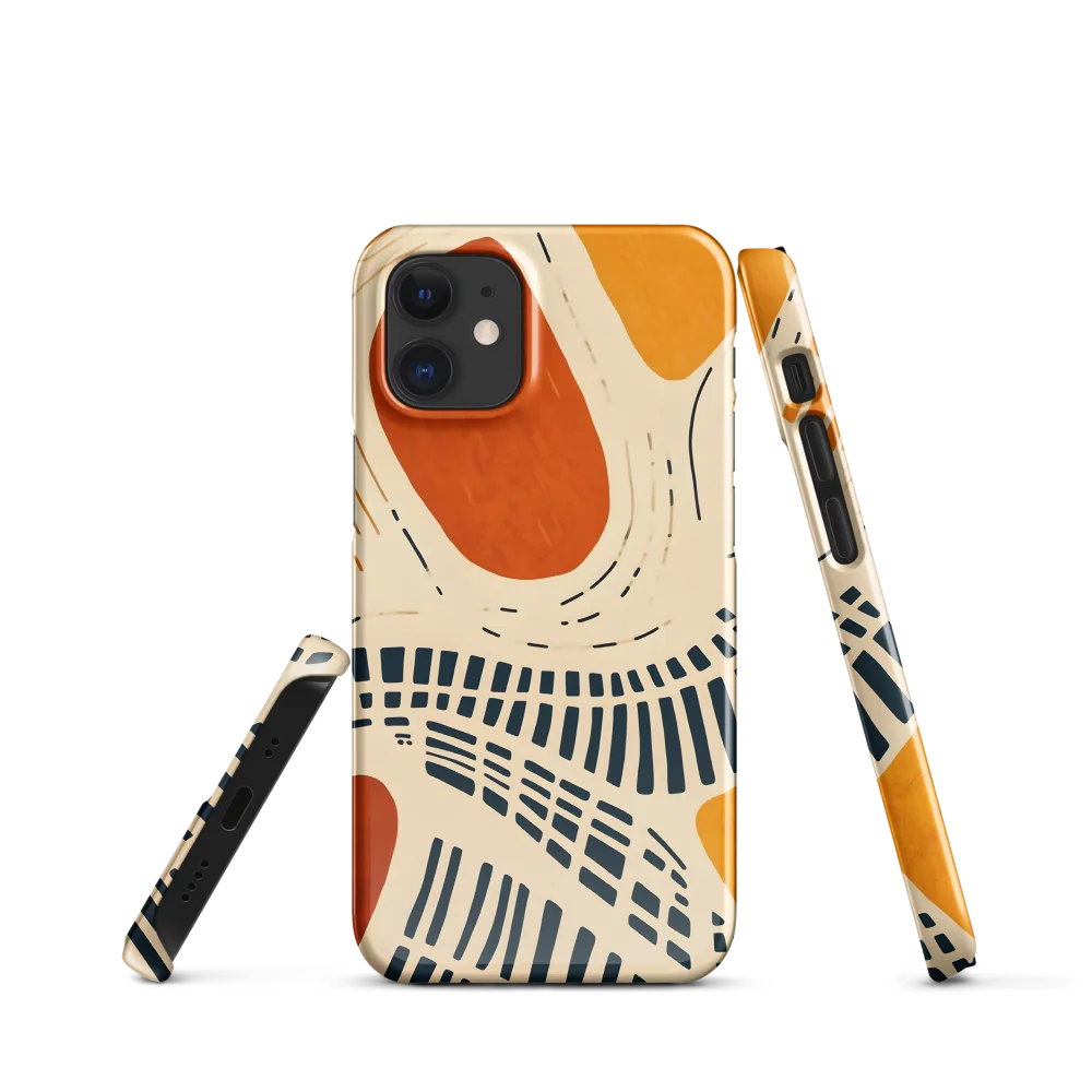 Urban Patterns in Harmony | Phone Case |  12 Mini | Snap Case | Glossy