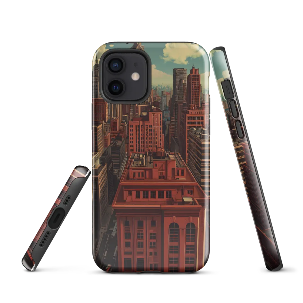 Urban Reverie: A Journey Through the City | Phone Case |  12 | Tough Case | Glossy