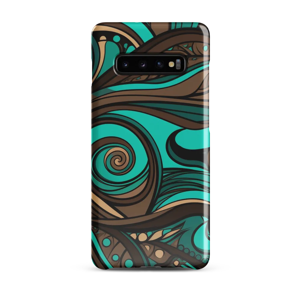 Fluctuating Currents | Phone Case |  S10 Plus | Snap Case | Glossy