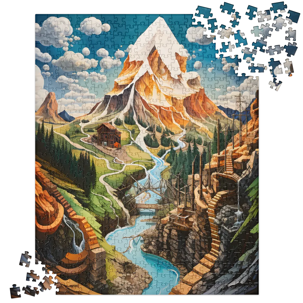 Mountain Reverie | Jigsaw Puzzle | 520 pieces