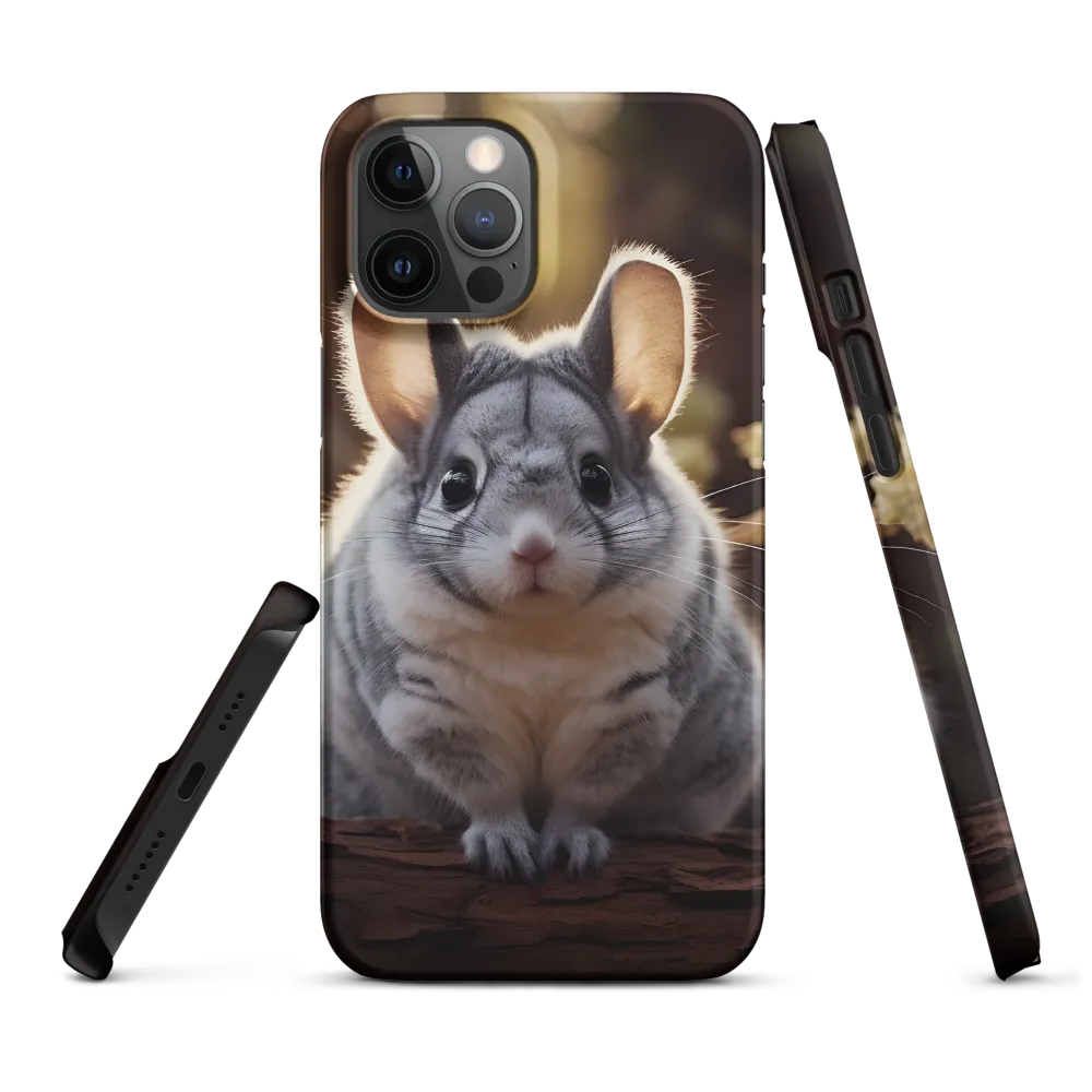 Curious Chinchilla in the Forest