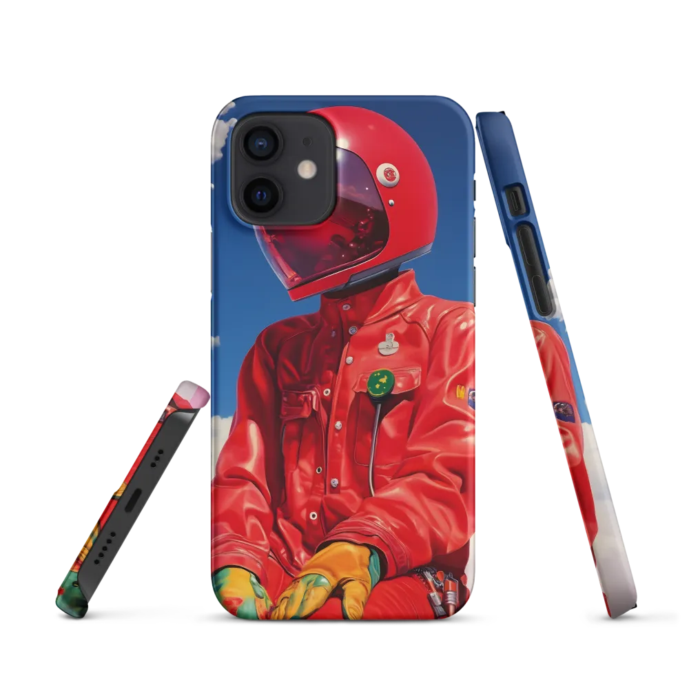 Astronaut in Crimson