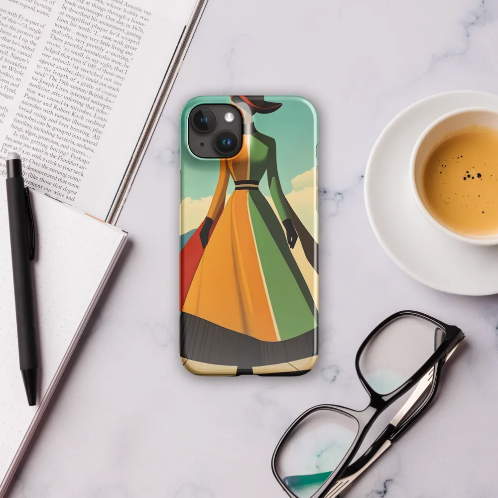 Elegance in Color | Phone Case |  15 Plus | Snap Case | Glossy