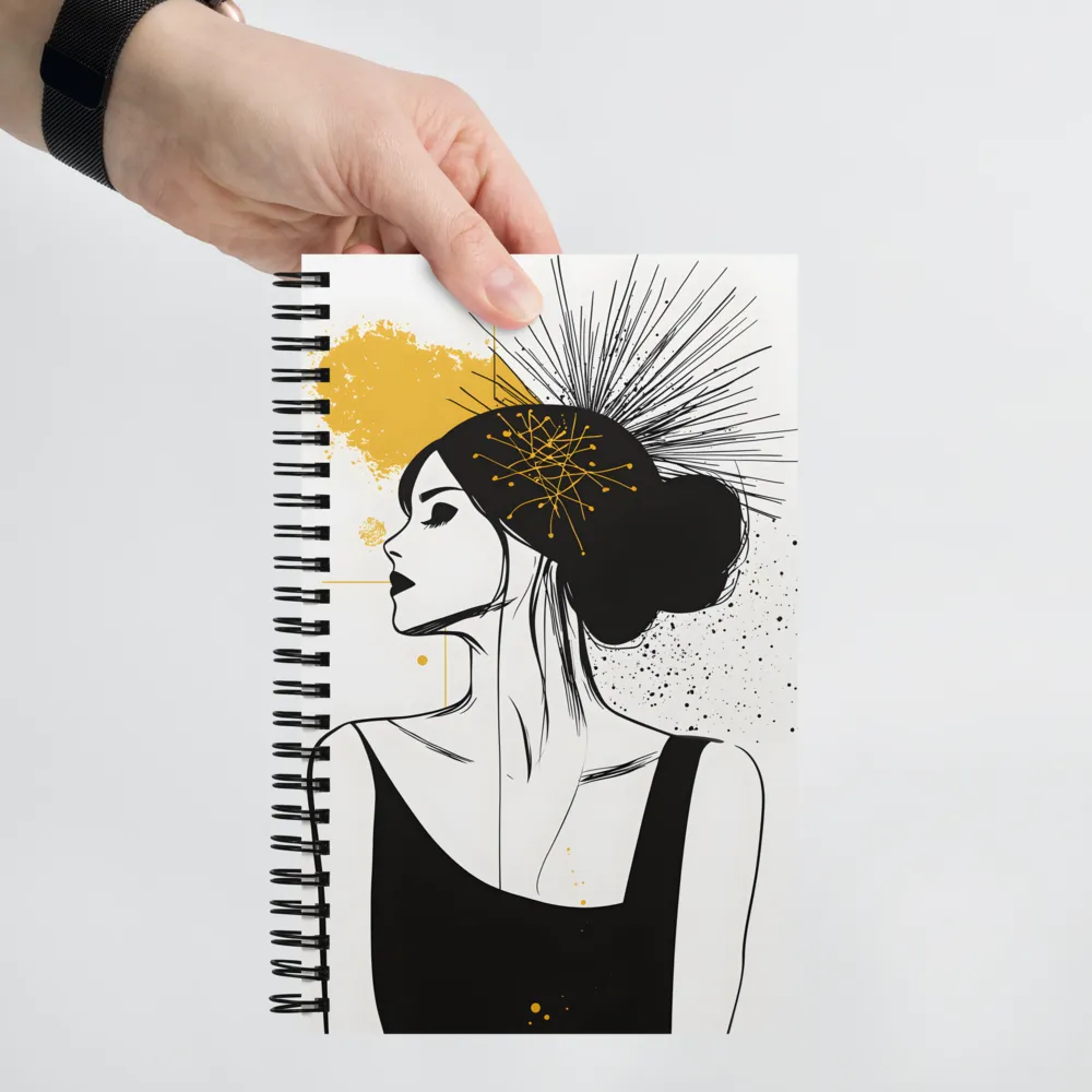 Ethereal Elegance | Spiral Notebook