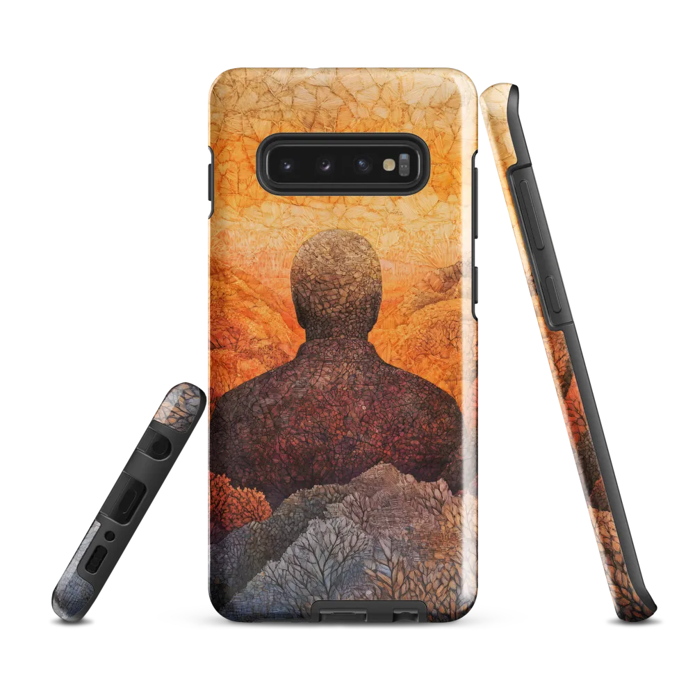 Reflections of Solitude | Phone Case |  S10 Plus | Tough Case | Glossy