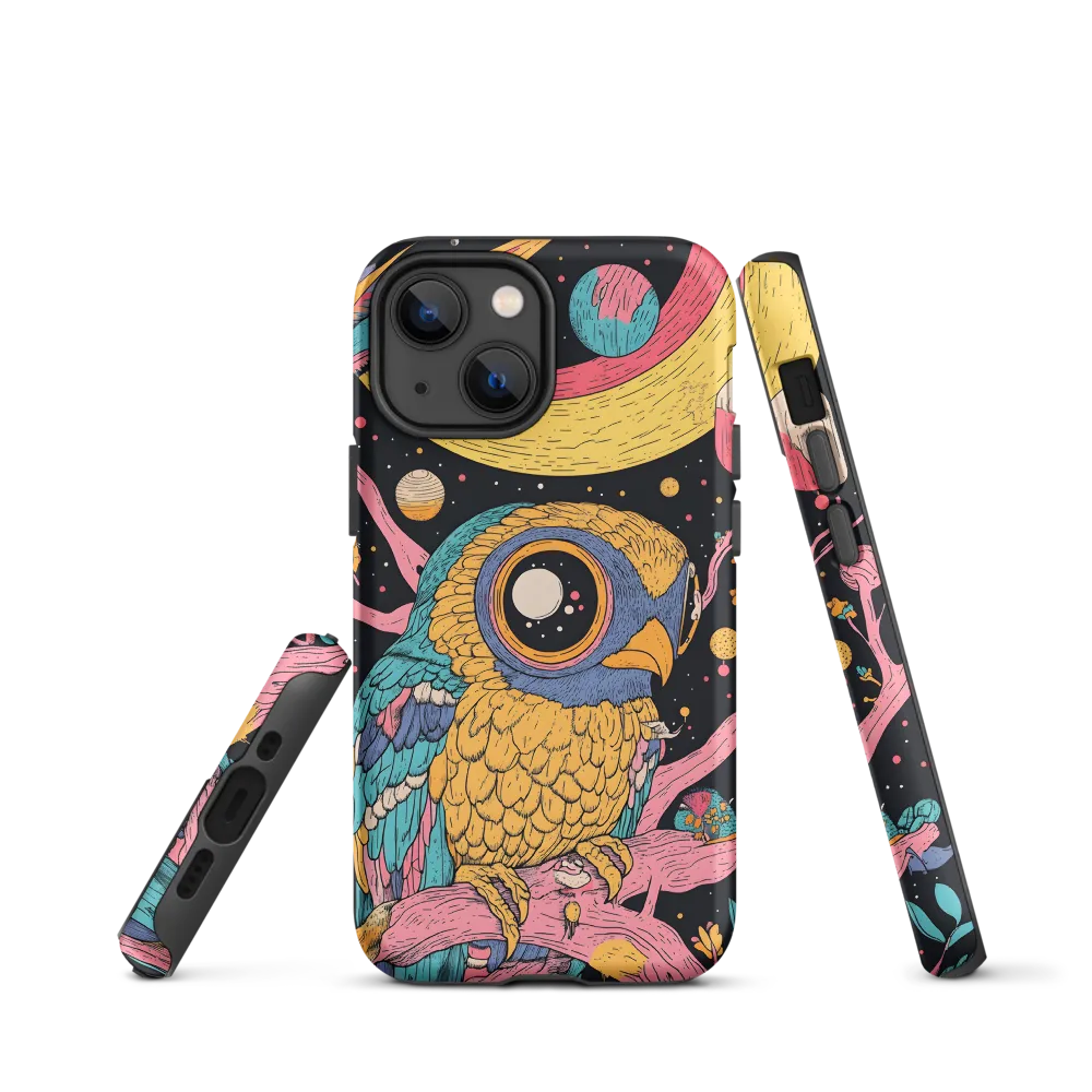 Whimsical Cosmic Owl