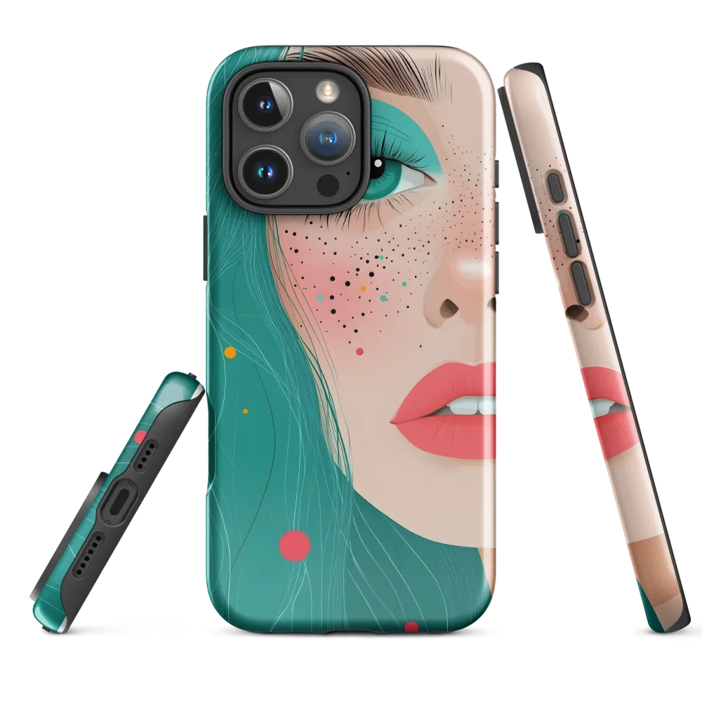 A Playful Portrait: Turquoise Temptation