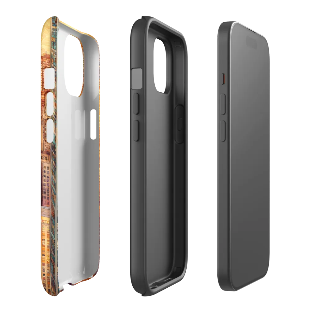 Golden Hour Over the City | Phone Case |  15 | Tough Case | Matte