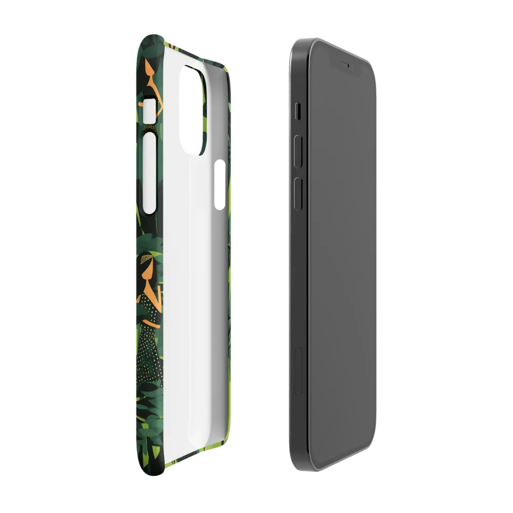 Harmony in Green | Phone Case |  12 | Snap Case | Matte