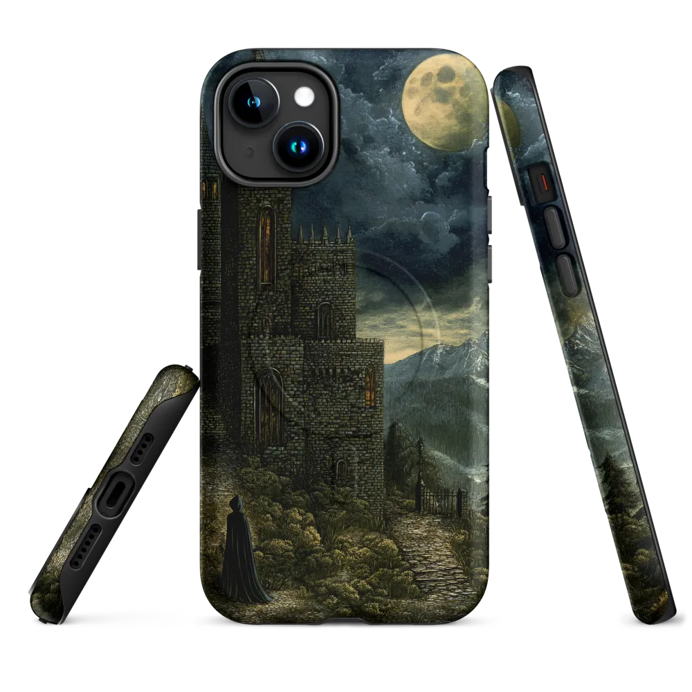 Whispers of the Moonlit Castle | Phone Case |  15 Plus | MagSafe® Tough Case | Matte