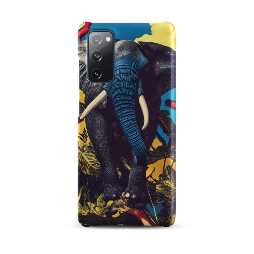 Elephant Dreams in Vibrant Colors | Phone Case |  S20 FE | Snap Case | Matte