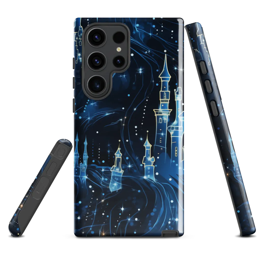 Dreamy Castles in a Starry Sky | Phone Case |  S23 Ultra | Tough Case | Glossy