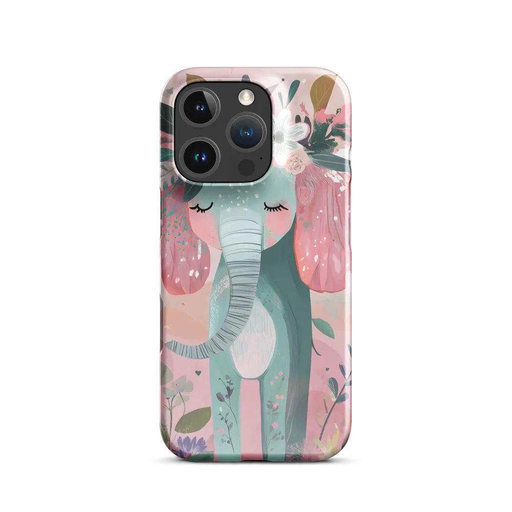 Whimsical Elephant in Bloom