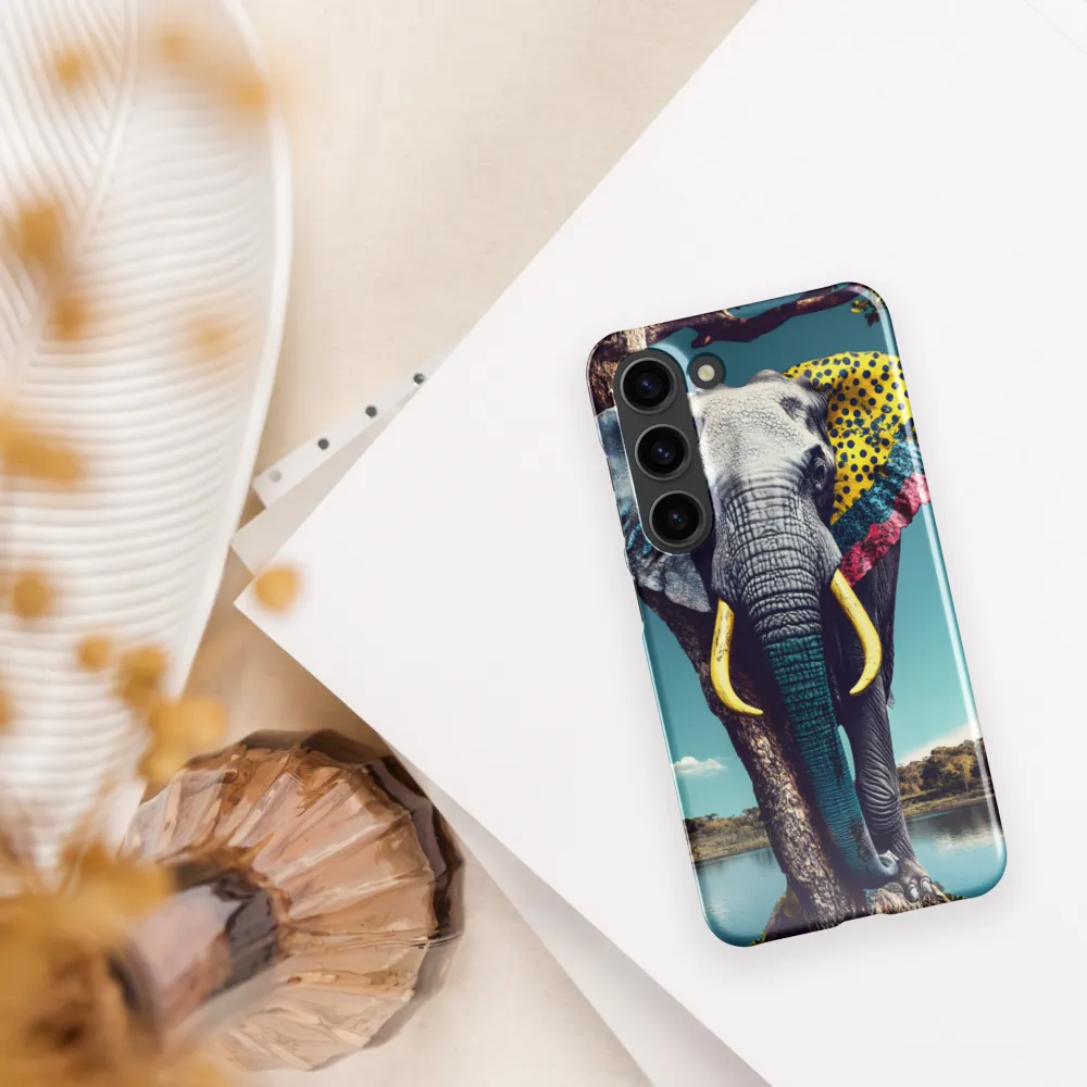 Playful Elegance: The Surreal Elephant