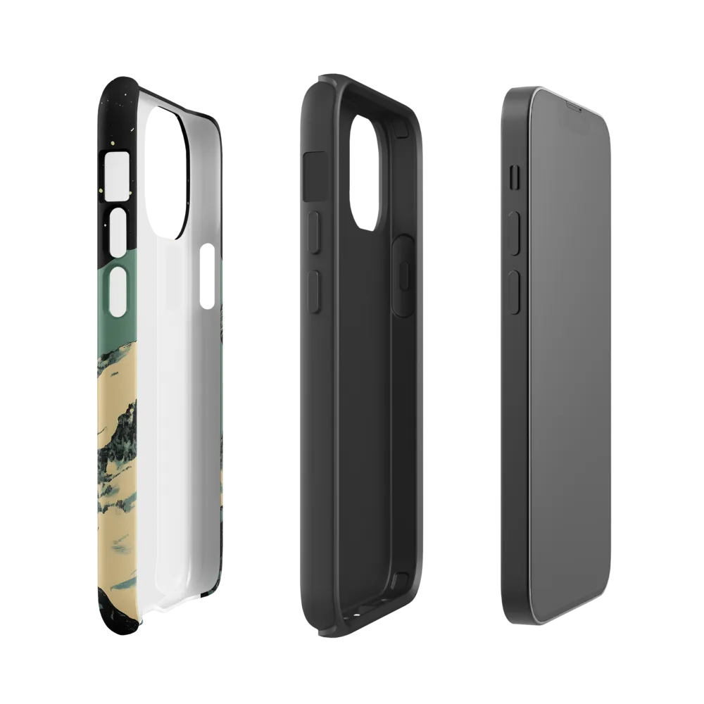 Echoes of a Red Sun | Phone Case |  13 mini | Tough Case | Matte